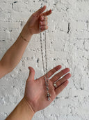 CHROME HEARTS TINY CROSS CHOKE CHAIN NECKLACE