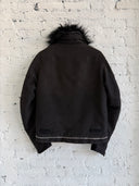 A/W 1999 HELMUT LANG MOLESKIN ‘ASTRO’ BIKER JACKET