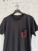 CHROME HEARTS CEMETERY HORSESHOE TEE