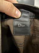 A/W 2003 DIOR ‘LUSTER’ WAX COATED DENIM