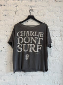 1991 CHARLES MANSON ‘CHARLIE DONT SURF’ TEE