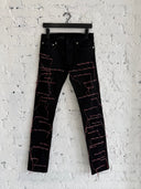 F/W 2016 DIOR RED STITCH DENIM
