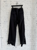 RICK OWENS COTTON ‘PUSHER’ SWEATPANTS