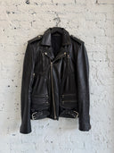 A/W 2010 BALMAIN LAMBSKIN LEATHER PERFECTO JACKET