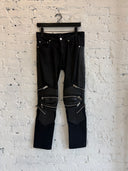 F/W 2017 SAINT LAURENT MOTO BIKER DENIM