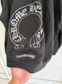 CHROME HEARTS GLITTER HORSESHOE HOODIE