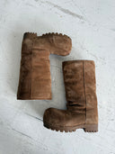 BALENCIAGA ALASKA HIGH FUR BOOTS