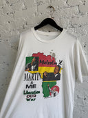 1980s MALCOLM X & MLK ‘LIBERATION OUR WAY’ TEE