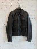 A/W 2007 DIOR ‘NAVIGATE’ FOUR POCKET LEATHER JACKET
