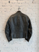 S/S 2009 MAISON MARTIN MARGIELA CALF LEATHER 5-ZIP JACKET
