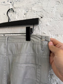 S/S 2006 DIOR SILVER COATED GLITTER DENIM