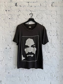 1990s CHARLES MANSON ‘CHARLIE SAYS NO GLAM FAGS’ TEE