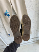 CHROME HEARTS CONVERSE W/SPIKES & CROSS PATCH