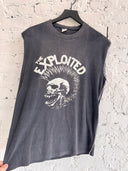 1980s THE EXPLOITED CUTOFF TEE