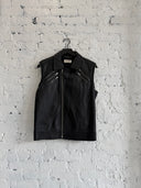 F/W 2015 SAINT LAURENT MULTI ZIP LEATHER JACKET