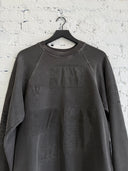 A/W 2004 RAF SIMONS ‘WAVES’ PATCHED CREWNECK