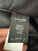 F/W 2014 SAINT LAURENT RUNWAY LEOPARD PRINT HORSE FUR LEATHER JACKET