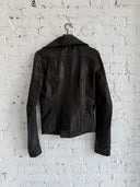 2009 RICK OWENS ‘CRUST’ LEATHER JACKET