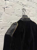 F/W 2016 YSL VELVET TEDDY OFFICER JACKET