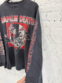 1990s NAPALM DEATH ‘NAZI PUNKS FUCK OFF’ L/S TEE