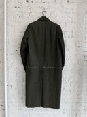 F/W 2017 RICK OWENS ‘GLITTER’ TWILL TRENCH COAT