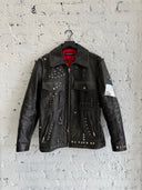 A/W 2018 BALENCIAGA STUDDED LEATHER JACKET