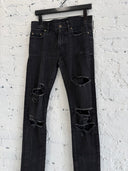 2015 YSL ‘DO2’ CRASH DENIM