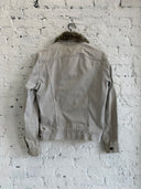 A/W 2013 MAISON MARGIELA FUR COLLAR DENIM JACKET