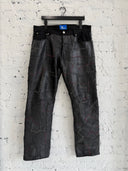 MARKING DISTANCE ‘CRUST’ LEATHER PANTS