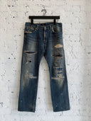 A/W 2012 UNDERCOVER ‘PSYCHOCOLOR BORO’ CRASH DENIM