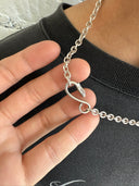 GOROS DOUBLE XL FEATHER ON ROPE NECKLACE