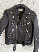 F/W 2015 SAINT LAURENT ‘D-RING’ LEATHER JACKET