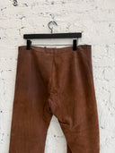 A/W 2001 MAISON MARGIELA ‘ANATOMICAL’ RAW COWHIDE LEATHER PANTS