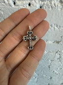 CHROME HEARTS SMALL ‘FILIGREE’ CROSS PENDANT