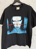 1998 MARILYN MANSON ‘GOD IS IN THE TV’ TEE