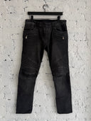 BALMAIN BIKER DENIM