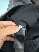 BALENCIAGA LARGE DISTRESSED BLACK CARGOS