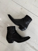 SAINT LAURENT LUKAS LEATHER BOOTS