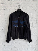 A/W 2017 ERD GERMS SILK BOMBER JACKET