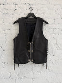 CHROME HEARTS LEATHER VEST