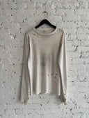 S/S 02 NUMBER NINE ‘MODERN AGE’ DISTRESSED L/S TEE