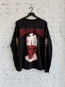 1999 CRADLE OF FILTH ‘TEARING THE FACE OFF THE U.S. AND CANADA’ L/S TEE