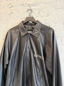 ERD ‘TECHNO LOGO’ LEATHER JACKET