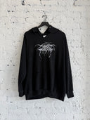 1990s DARK THRONE LOGO HOODIE