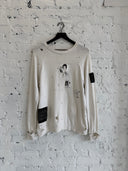 A/W 01-02 RAF SIMONS ‘RIOT RIOT RIOT’ PATCH CREWNECK