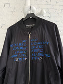 A/W 2017 ERD GERMS SILK BOMBER JACKET