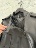 F/W 2007 DIOR ‘NAVIGATE’ LEATHER ‘BEETLE’ JACKET