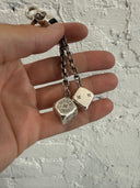 CHROME HEARTS DICE KEYCHAIN