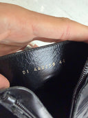 SAINT LAURENT WYATT 60 PATENT LEATHER BOOTS
