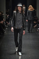 A/W 2005 DIOR ‘IN THE MORNING’ FLORAL MOTO LEATHER JACKET